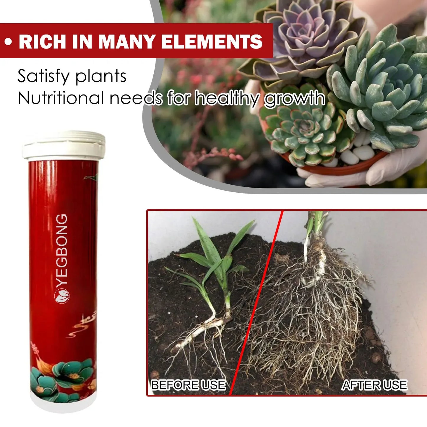 Plant Fertilizer  Tablet 18 pcs