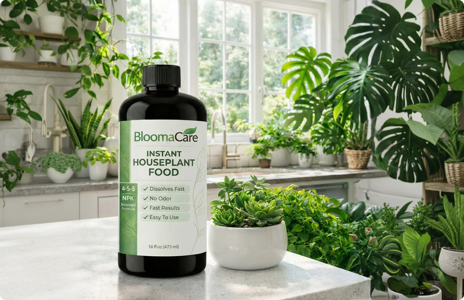 BLOOMA-CARE NATURAL HOUSEPLANT FOOD