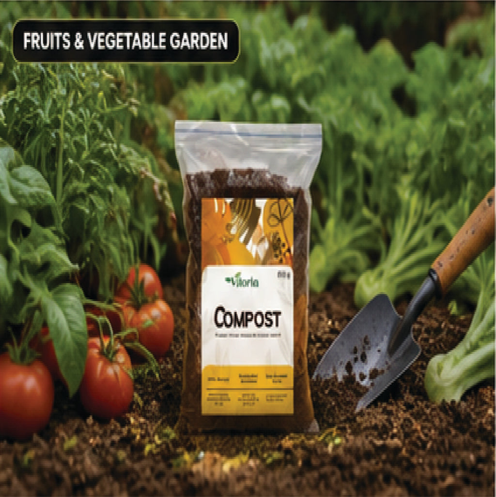 VILORIA Premium Organic Compost for Indoor & Outdoor Plants