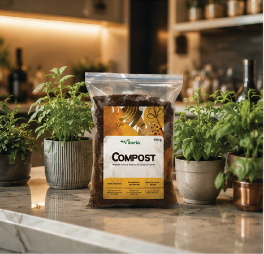 VILORIA Premium Organic Compost for Indoor & Outdoor Plants