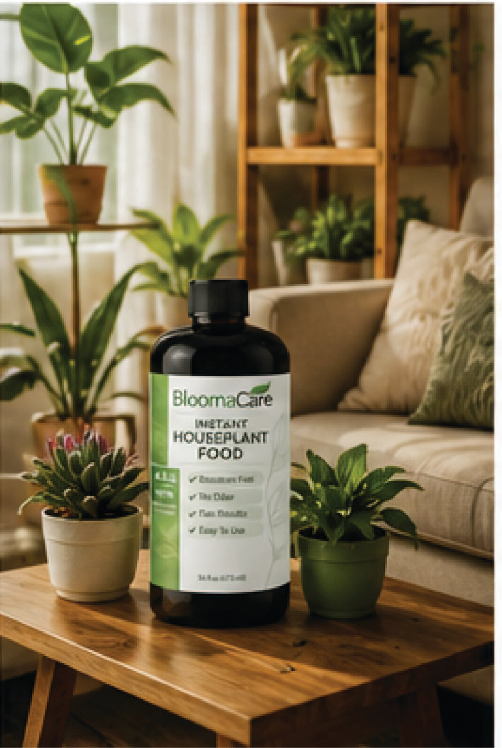BLOOMA-CARE NATURAL HOUSEPLANT FOOD