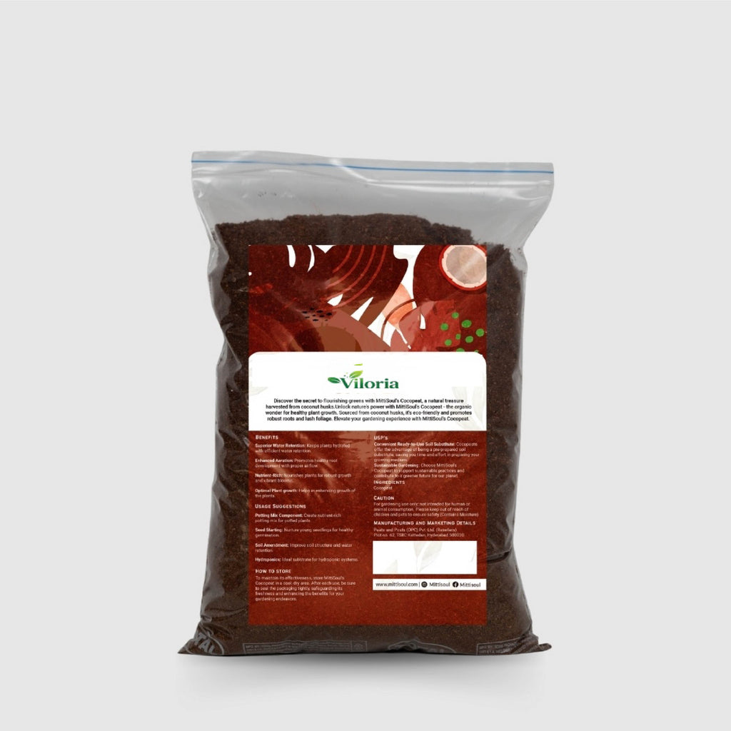 VILORIA Cocopeat Pure Nature. Better Growth. Healthier Plants.