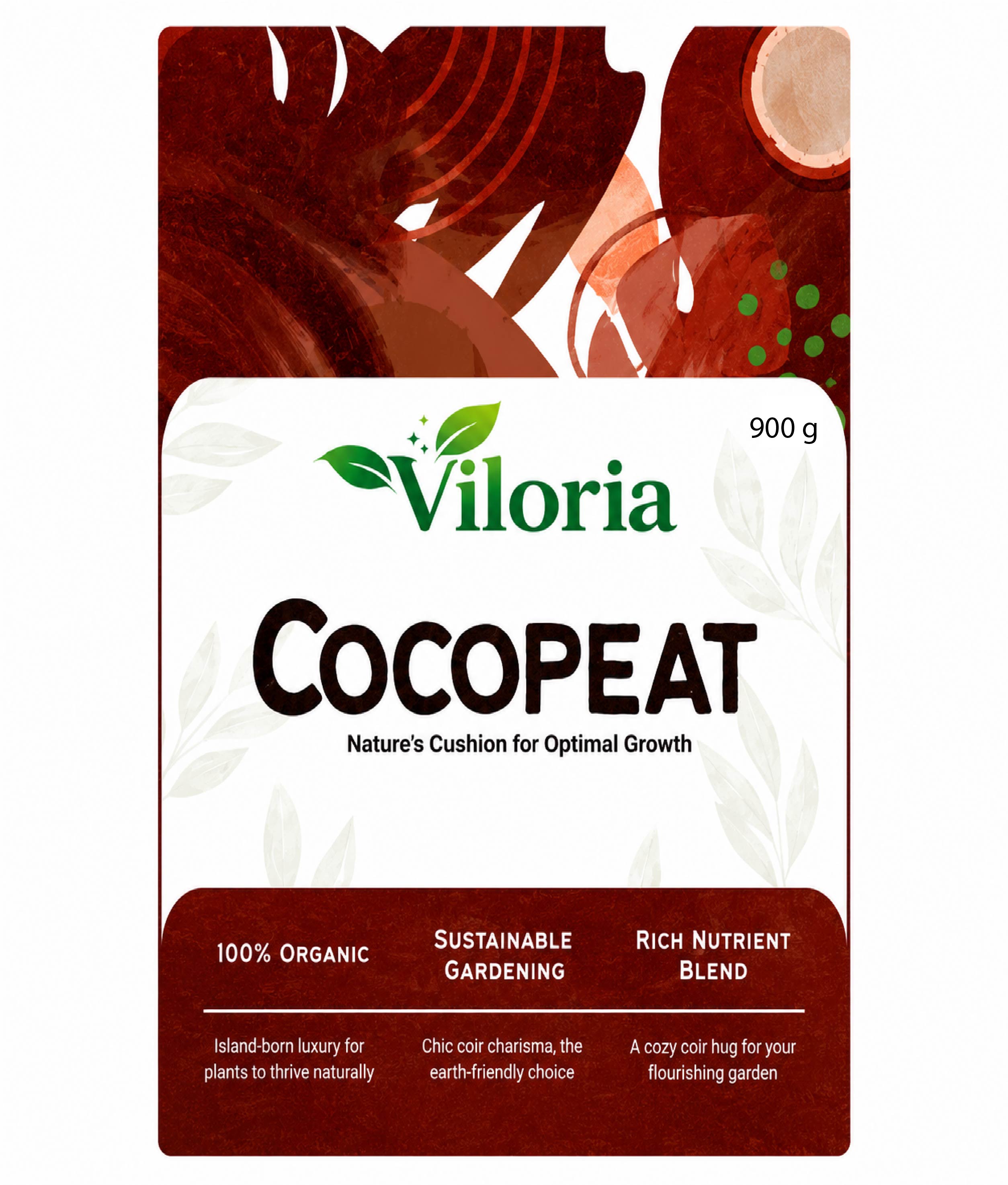 VILORIA Cocopeat Pure Nature. Better Growth. Healthier Plants.