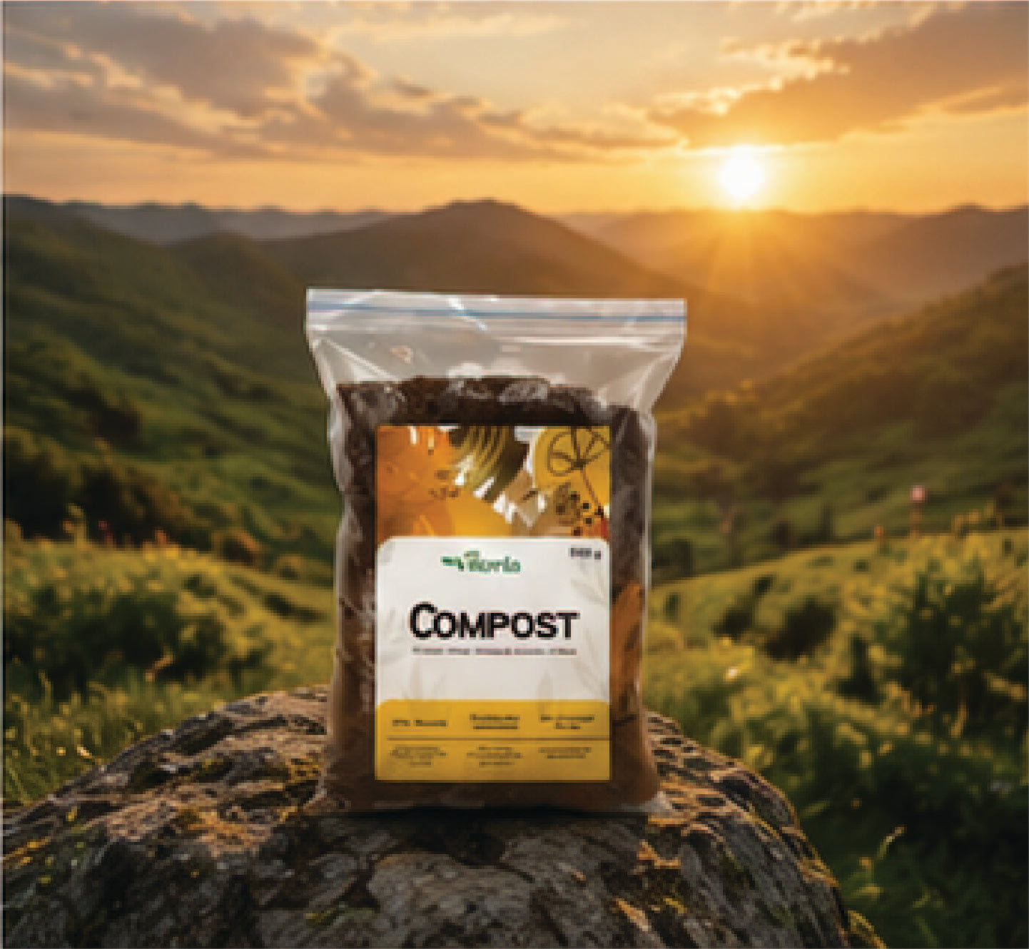 VILORIA Premium Organic Compost for Indoor & Outdoor Plants
